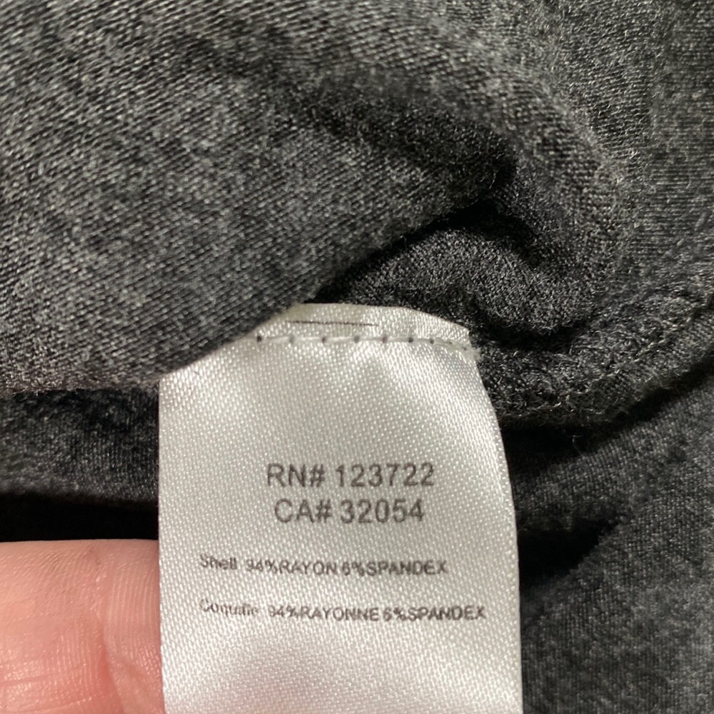 One September • Heather Grey Braided Babydoll Tank Rayon - Picture 3 of 6